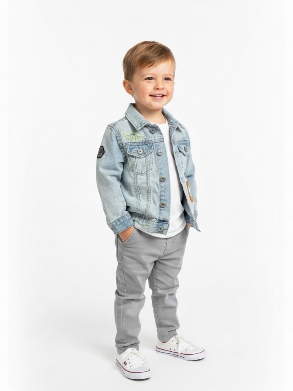 GAP Kids Toddler Star Wars Jean Jacket - Picture 2 of 10